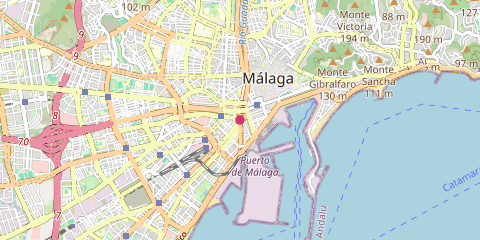 Map showing photo location