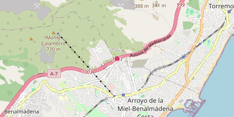 Map showing photo location