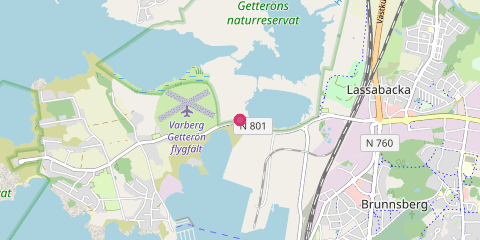 Map showing photo location