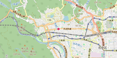 Map showing photo location