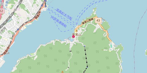 Map showing photo location