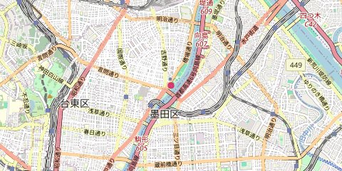 Map showing photo location