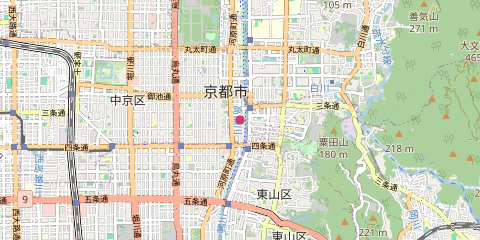 Map showing photo location