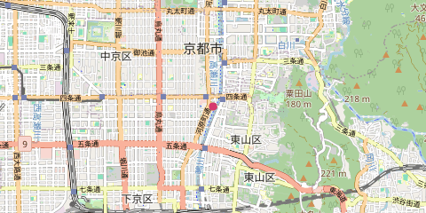 Map showing photo location