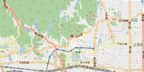 Map showing photo location