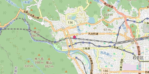 Map showing photo location