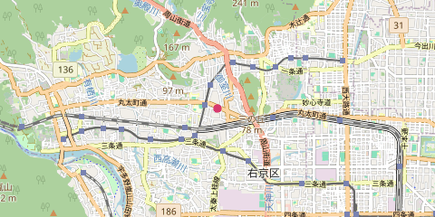 Map showing photo location