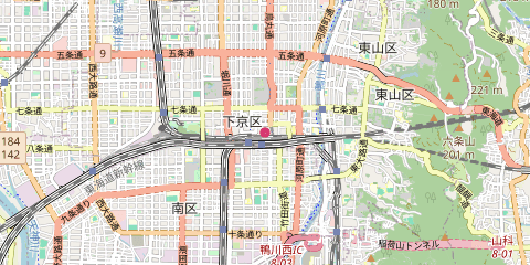 Map showing photo location