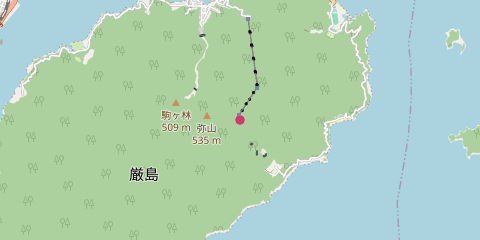 Map showing photo location