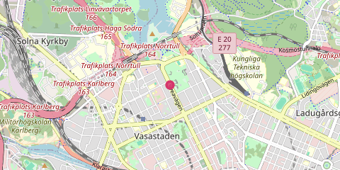 Map showing photo location