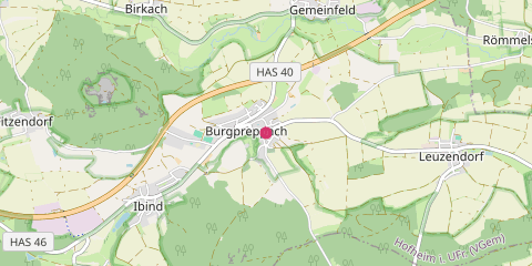 Map showing photo location