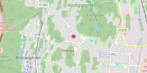 Map showing photo location