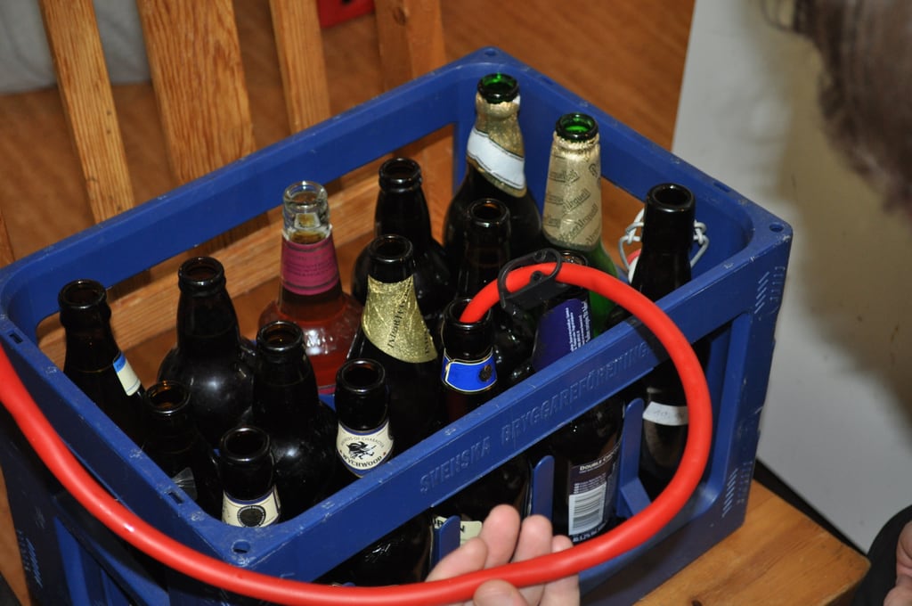 Botteling Hop Explosion Ale
