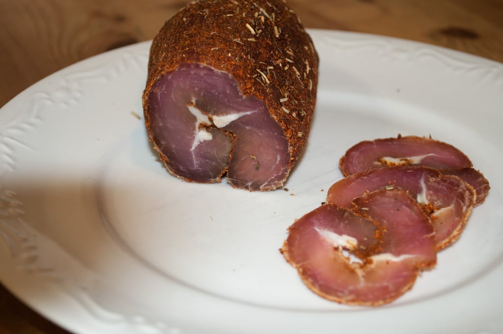 Dry ham after a week