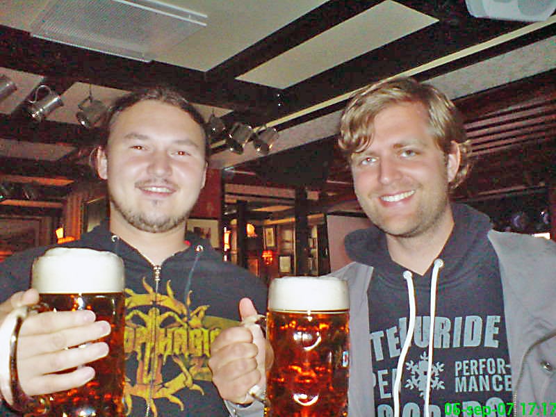 Nur ein Bier