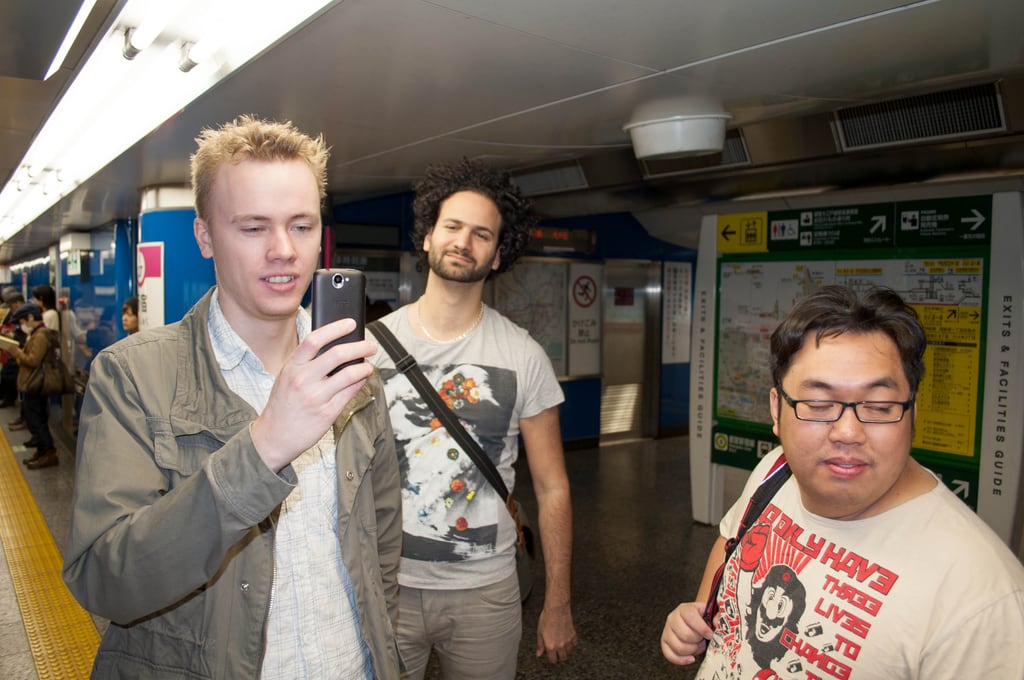 Waiting for the Metro