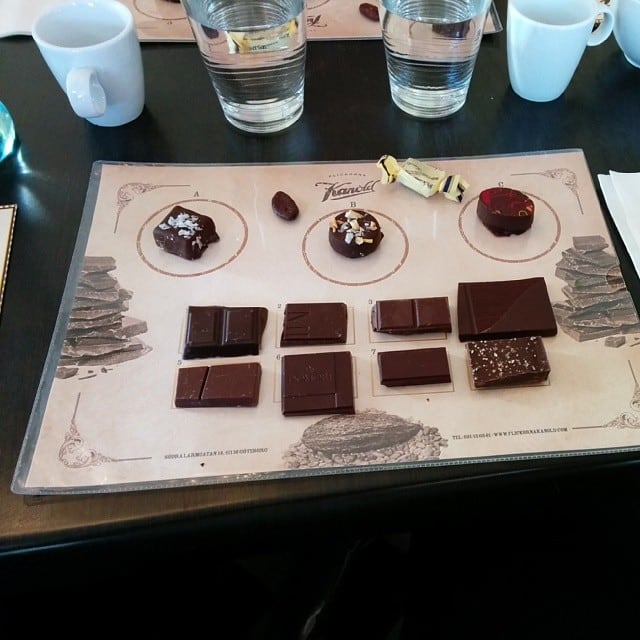 Chocklate tasting