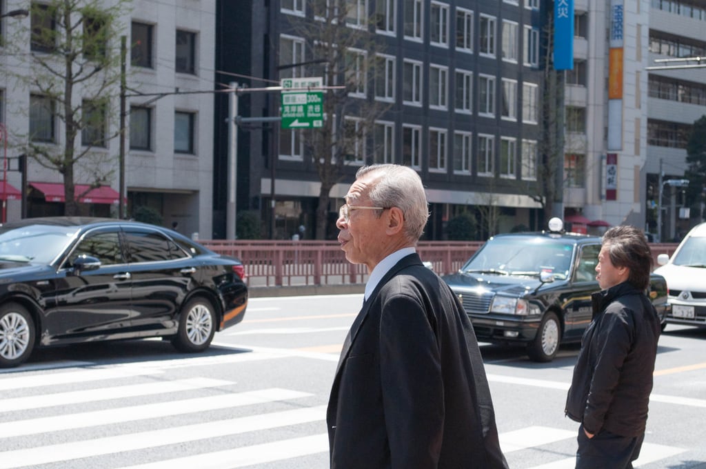 Older Japanese man