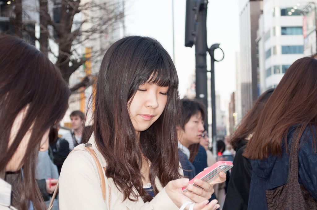 iPhone in Tokyo
