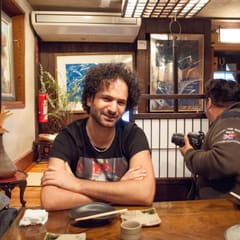 Ali at the restaurant