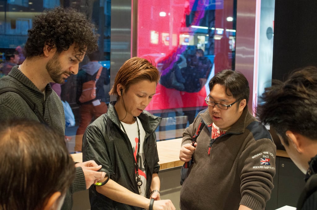 Wai and Ali shopping