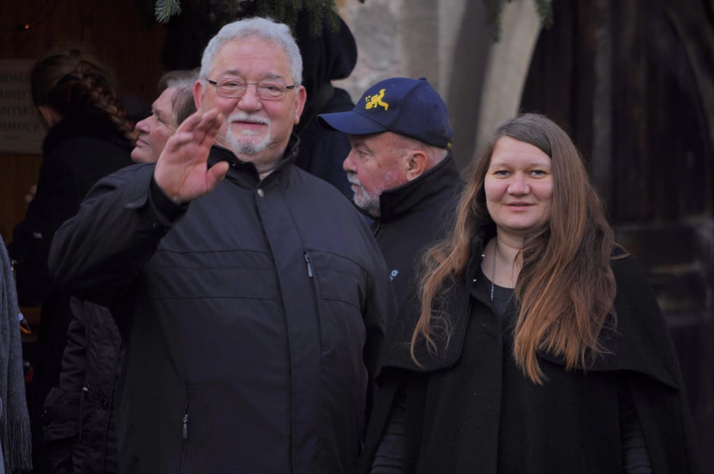 Father and sister