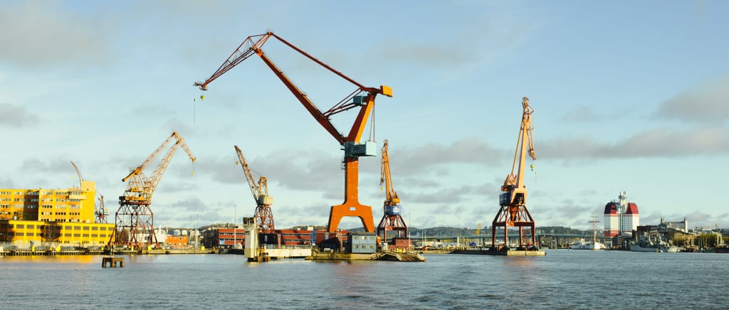 Gothenburg from water