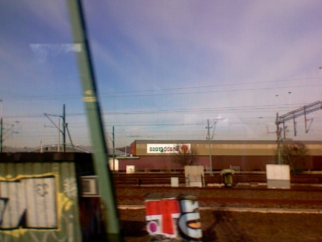 Im Zug nach Stockholm / London
