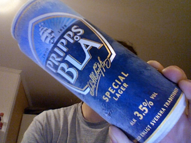 Bier eingefrohren