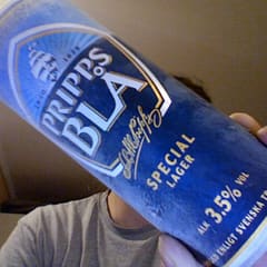 Bier eingefrohren