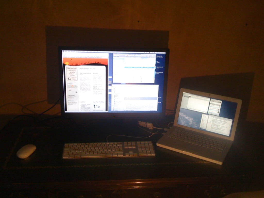 Mein neuer 24" BenQ Monitor