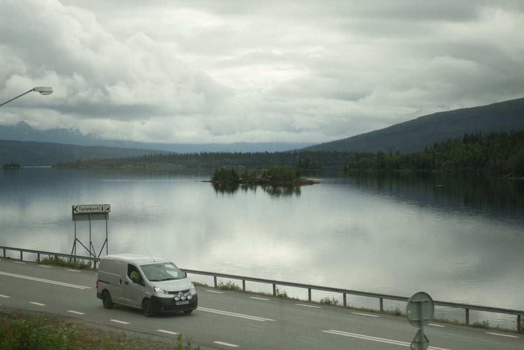 Lake in Tärnaby, Sweden