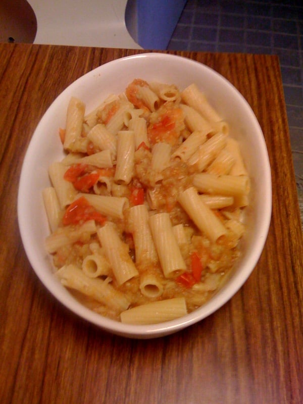 L’aubergine à la sauce tomate