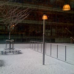Es schneit wieder