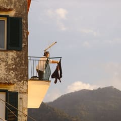 Laundry in Minori Italy