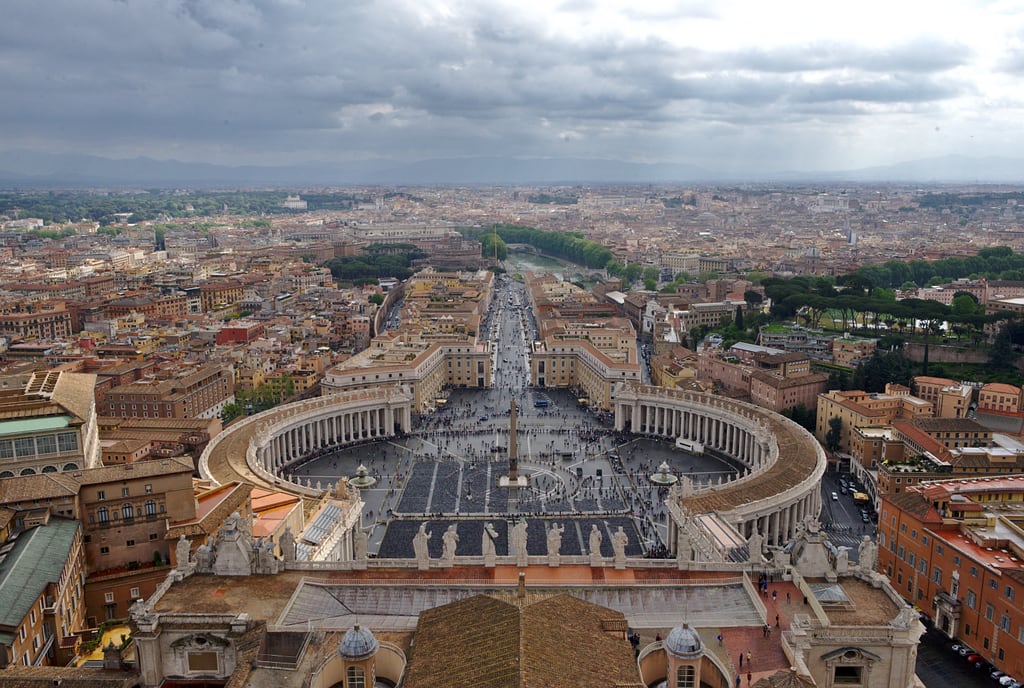 View from St Peter's Dome