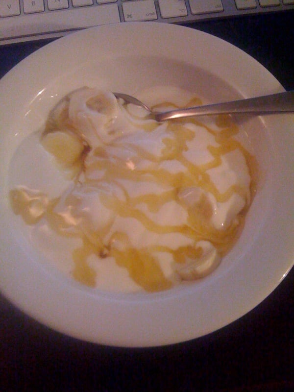 Banane, Jogurt, Honig