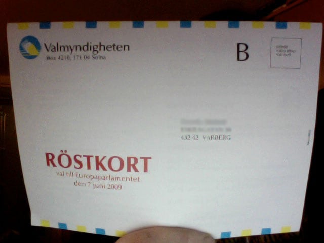 Wahlkarte