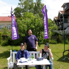 Flyer austeilen