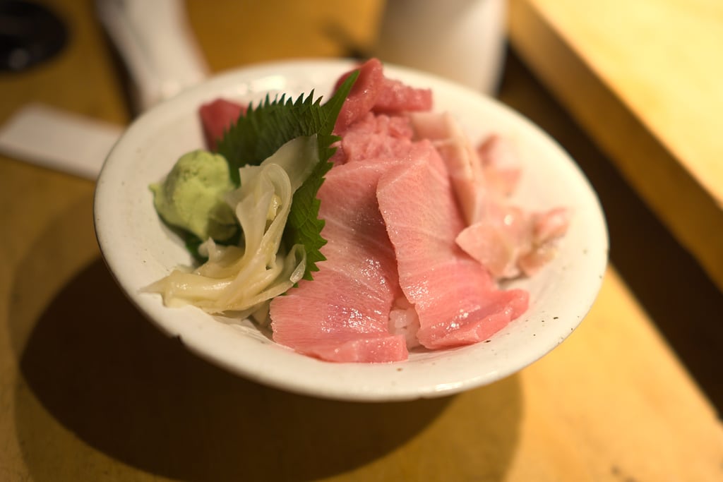 Sashimi in Tokyo Tsukiji Fishmarket