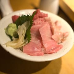 Sashimi in Tokyo Tsukiji Fishmarket