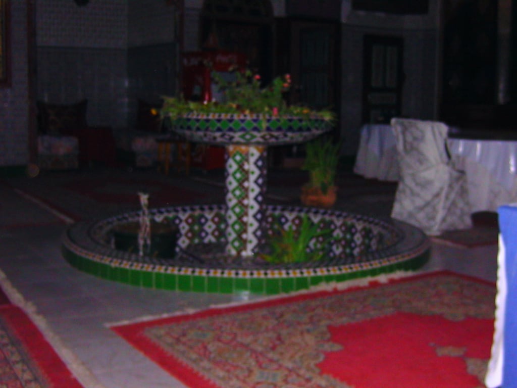 Brunnen im Riad