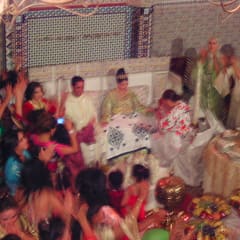 Hochzeitspar in Marakkesh