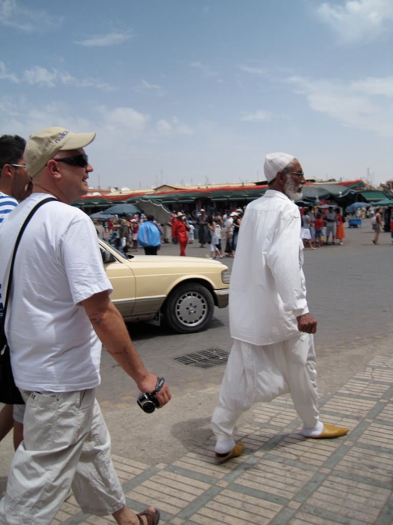 Ein Araber in Marakkesh