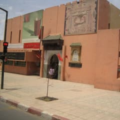 Aussicht aus dem Buss in Marrakech