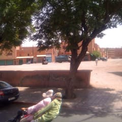 Unterwegs zum Bahnhof in Marrakech