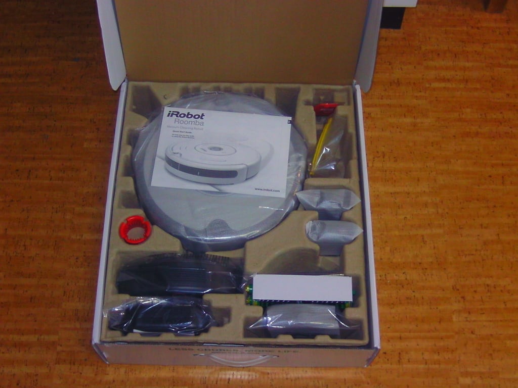 Roomba entpacken