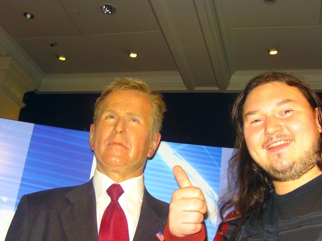 Me & George Bush