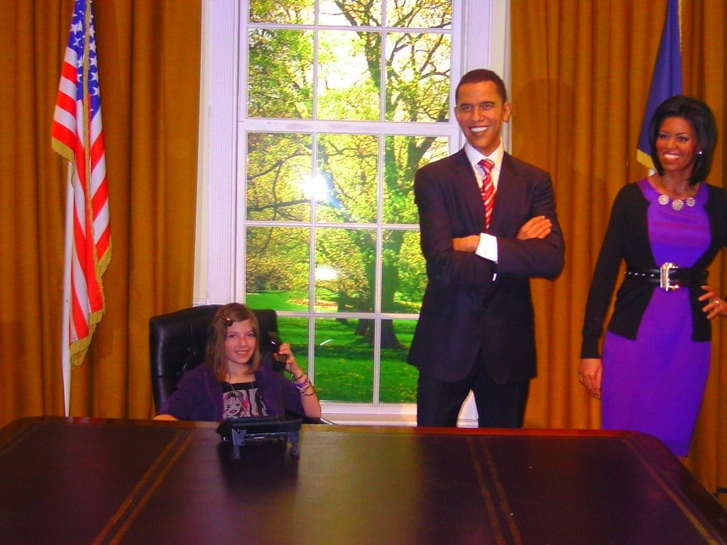 L. @ The White House