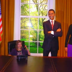 L. @ The White House